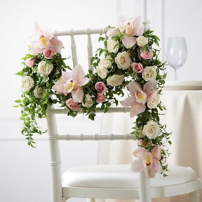 Orchid Rose Chair Décor –  Lulus Petals, Farmington NM