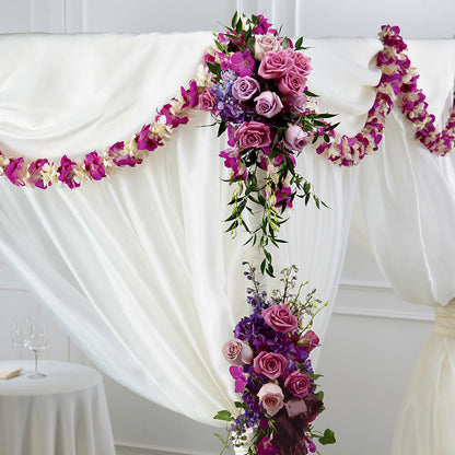 Color & Light Chuppah Decor –  Lulus Petals, Farmington NM