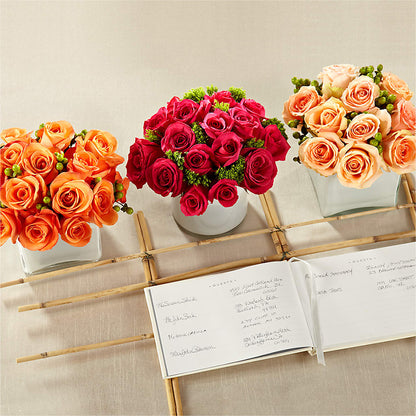 Dawn Rose Centerpiece –  Lulus Petals, Farmington NM