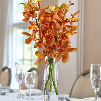 Orange Mokara Bud Vase –  Lulus Petals, Farmington NM