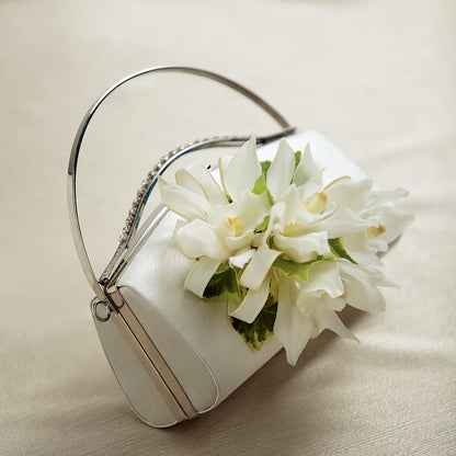 White Purse Decor –  Lulus Petals, Farmington NM