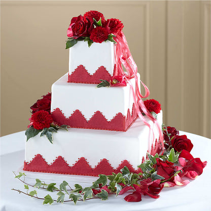 Forever Happiness Cake Decor –  Lulus Petals, Farmington NM